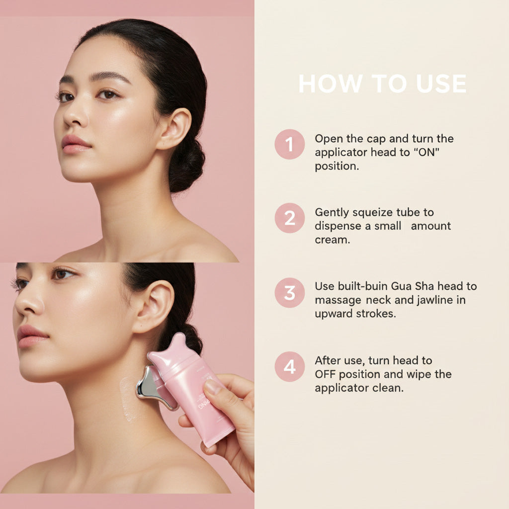 PDRN Collagen Gua Sha Neck Wrinkle Cream