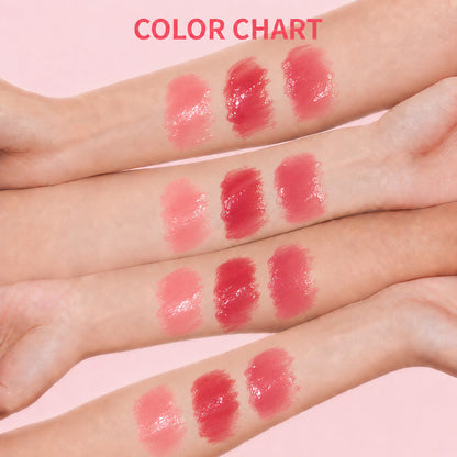 Korean Lip Tint Stain Trio Bundle | Glossy Lip Stain, Tinting & Long Lasting